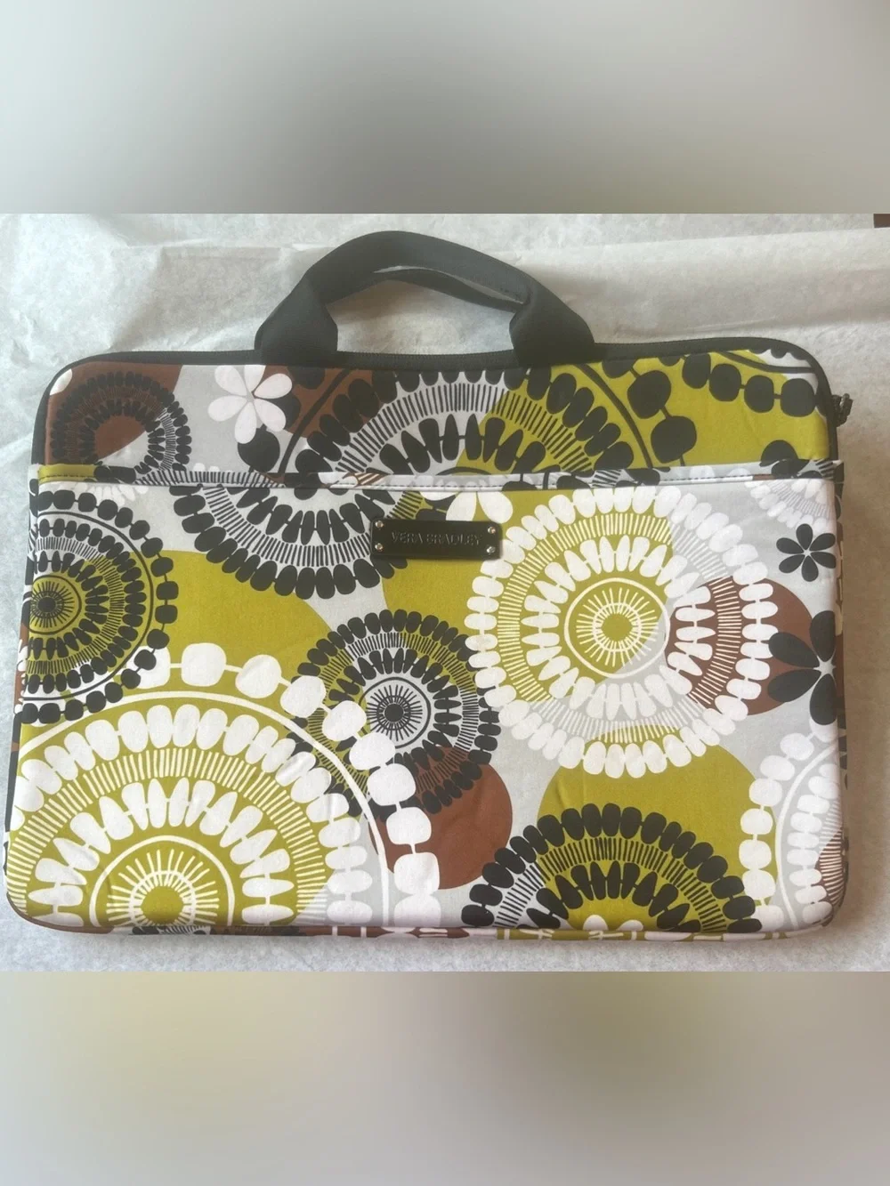 Laptop Bag Vera Bradley Neoprene Padded  Sleeve Travel Case 11x15